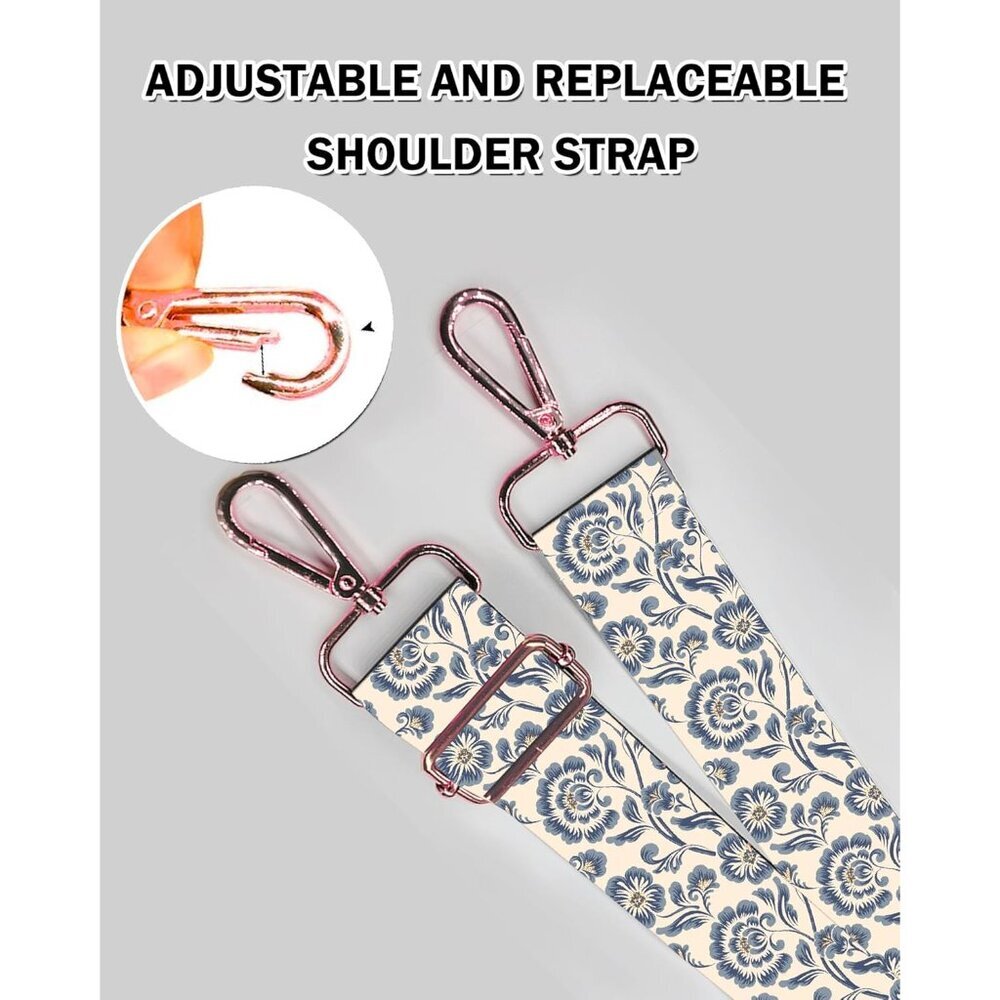 Crossbody Purse Strap Replacement Adjustable 1.5 … - image 4